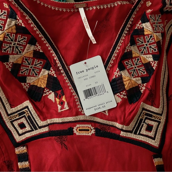 Free People Tulum Embroidered Tunic - Picture 9 of 10